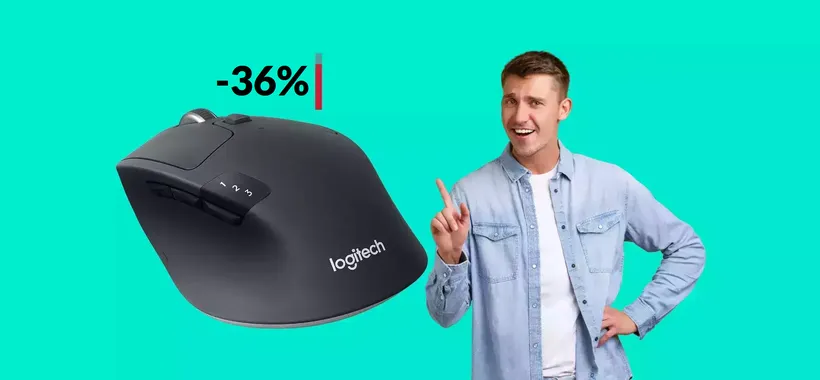 Mouse Logitech multi-dispositivo: con poco più di 50€ è già tuo