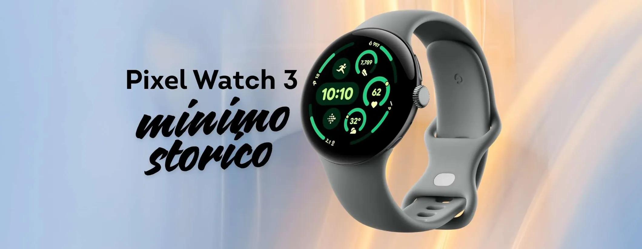Google Pixel Watch 3 da 45 mm al minimo storico Amazon (offerta limitata)