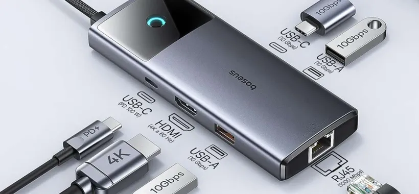 Hub USB 6 in 1: aumenta le porte del computer spendendo pochissimo