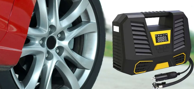 Spettacolare compressore per auto e accessori a 21€: sconto BOMBA del 50%