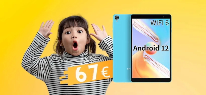 BOMBA Amazon: tablet Android 12 da 8 pollici a circa 67€