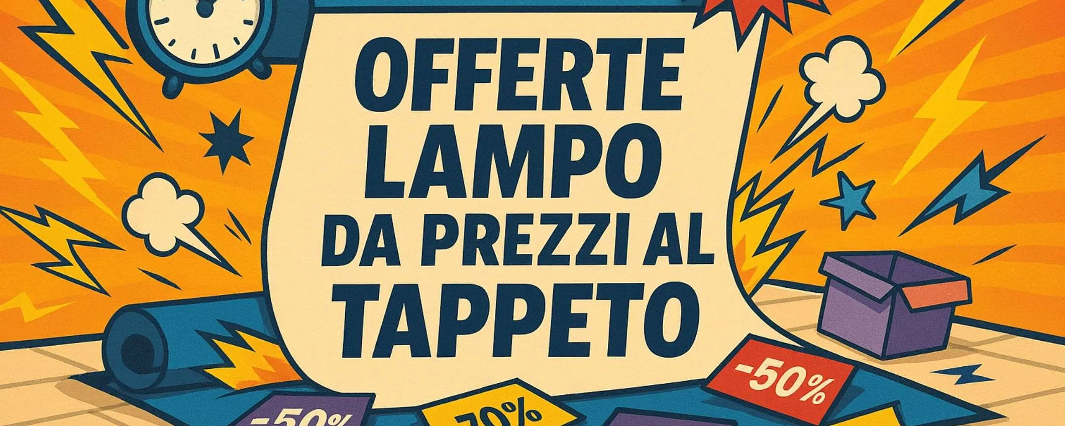 Offerte lampo Amazon del 21 luglio: prezzi al TAPPETO TOTALE (da 9,64€)