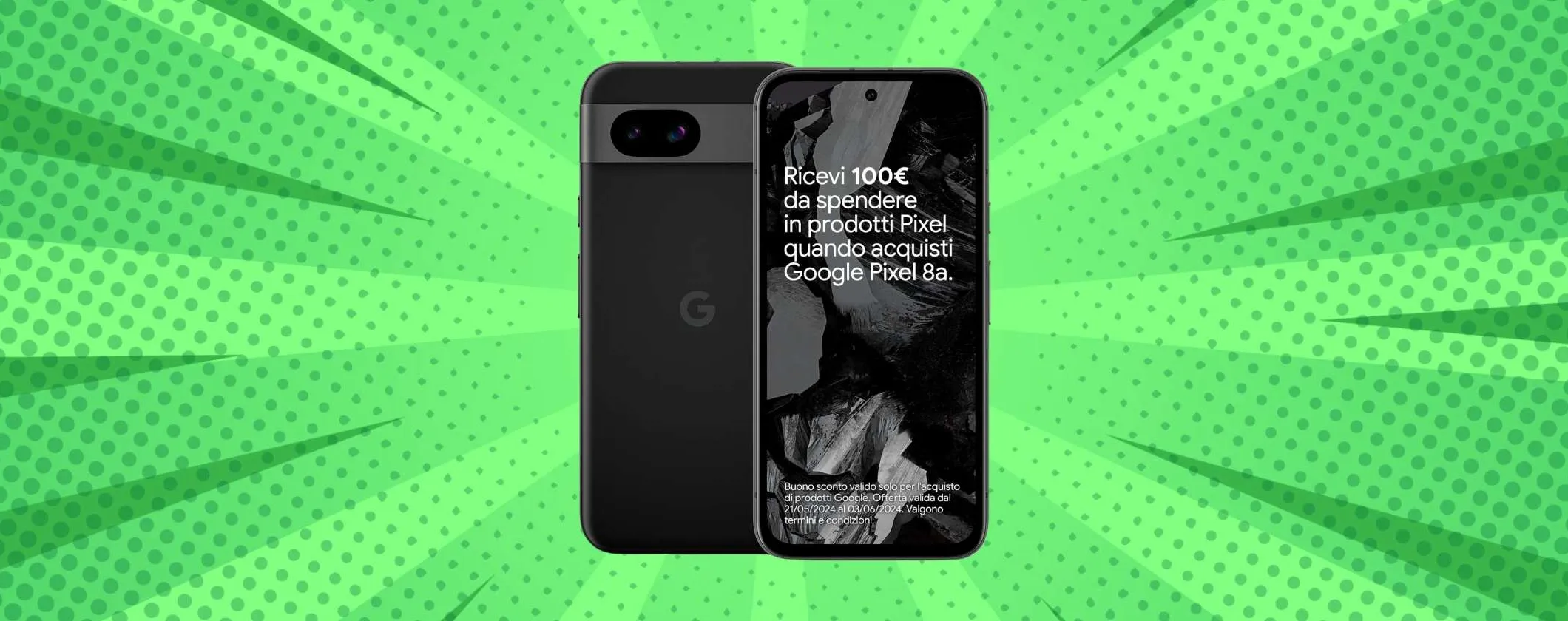 Pixel 8a 256GB con soli 509€: riscatta l'OFFERTA su Amazon