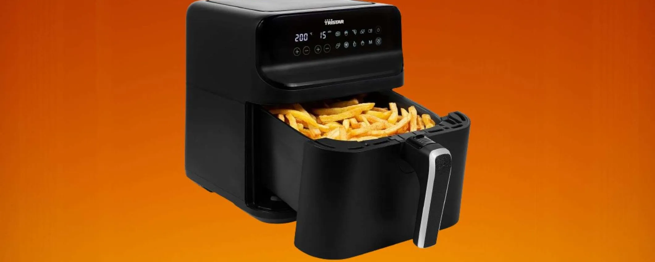 Friggitrice ad aria in super offerta: con il 27% di sconto è lei la nostra scelta