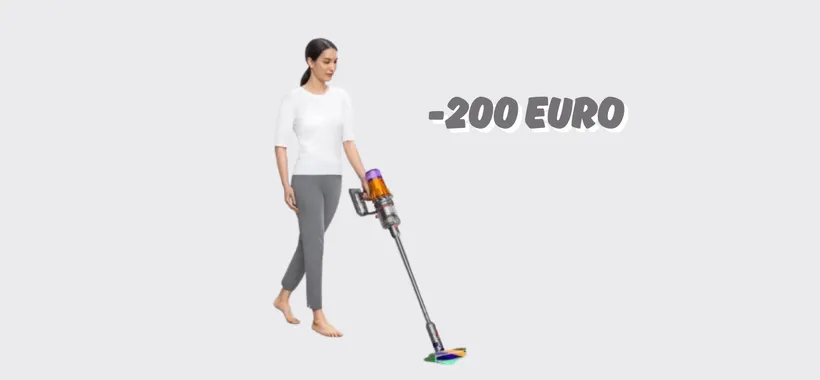 Il sogno proibito degli amanti della pulizia: l'aspirapolvere Dyson in sconto