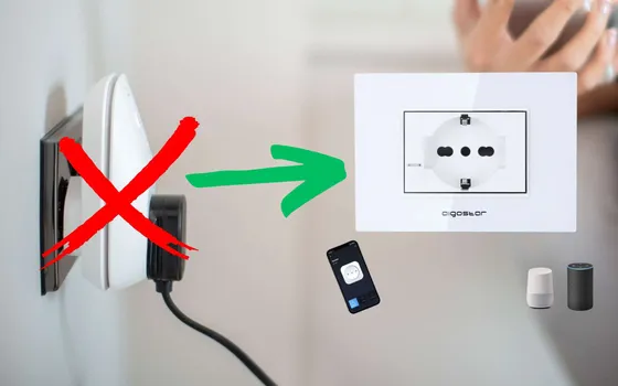 La presa smart NON ingombra più: sconto 50% per quella INVISIBILE (10€)