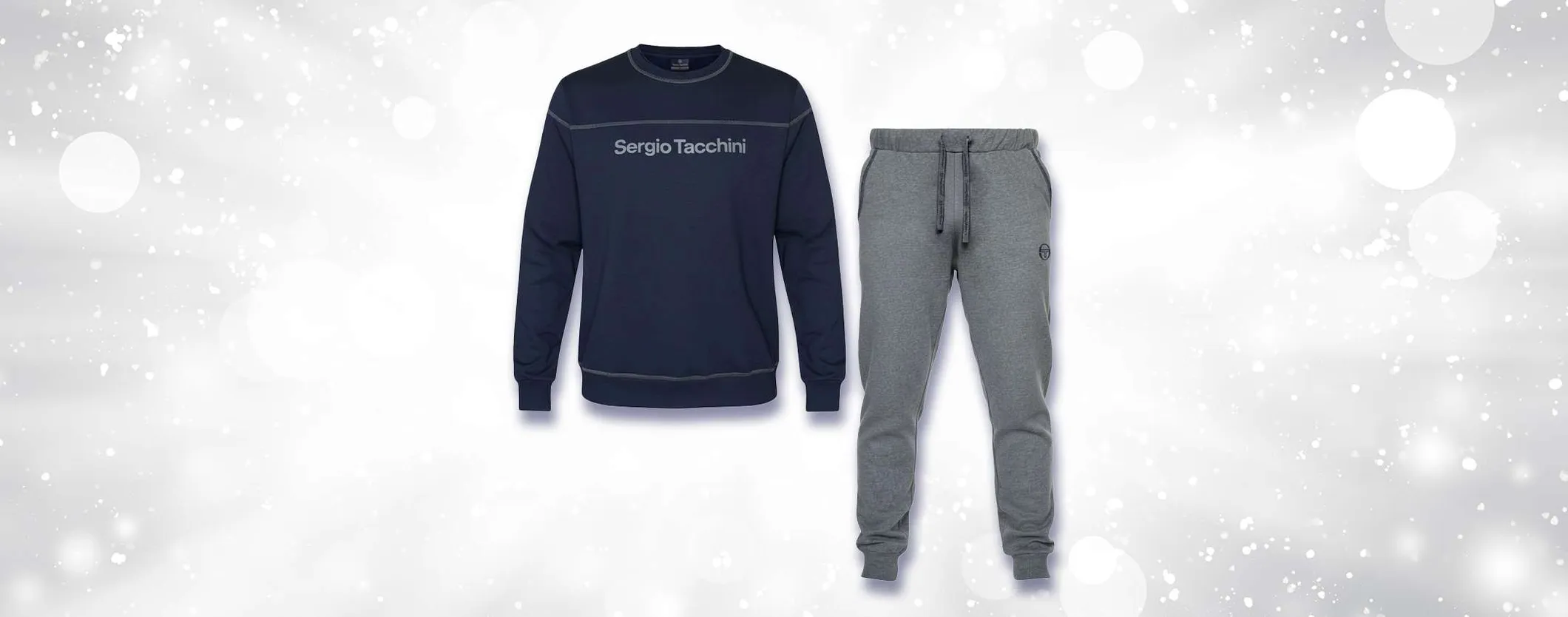 Il regalo che scalda l'inverno: tuta felpata Sergio Tacchini a prezzo imperdibile