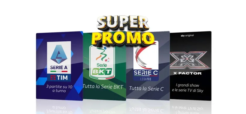 Sky TV + Calcio a un PREZZO REGALO