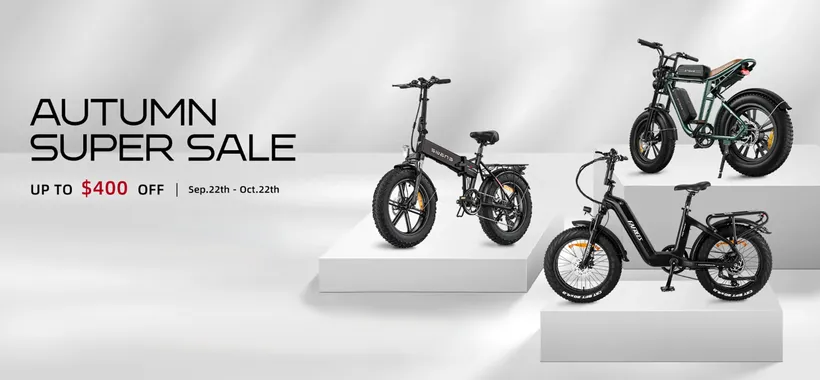 Preparati per le pedalate autunnali: ecco le interessanti offerte e gli sconti sulle e-bike