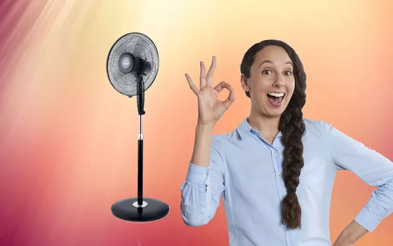 Ventilatore a piantana silenzioso e potente: prezzo FOLLE (-22%)