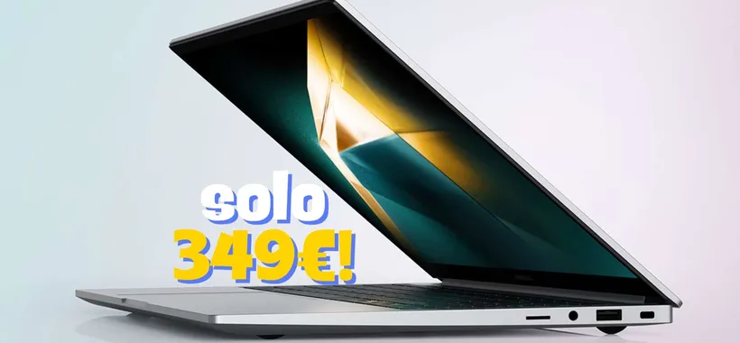 PROMO Samsung Galaxy Book4: solo 349€ con RIMBORSO 300€