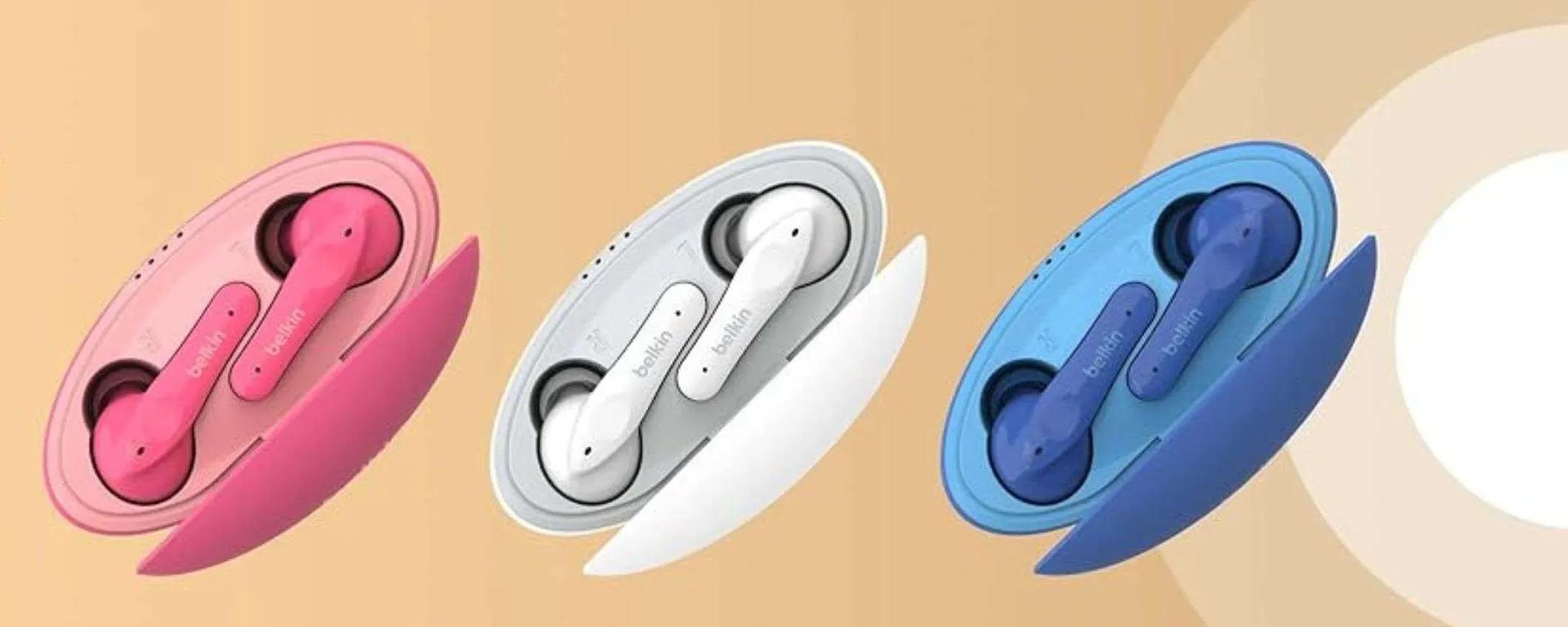 Belkin Soundform Nano in offerta a 22,99€: gli auricolari pensati per i più piccoli