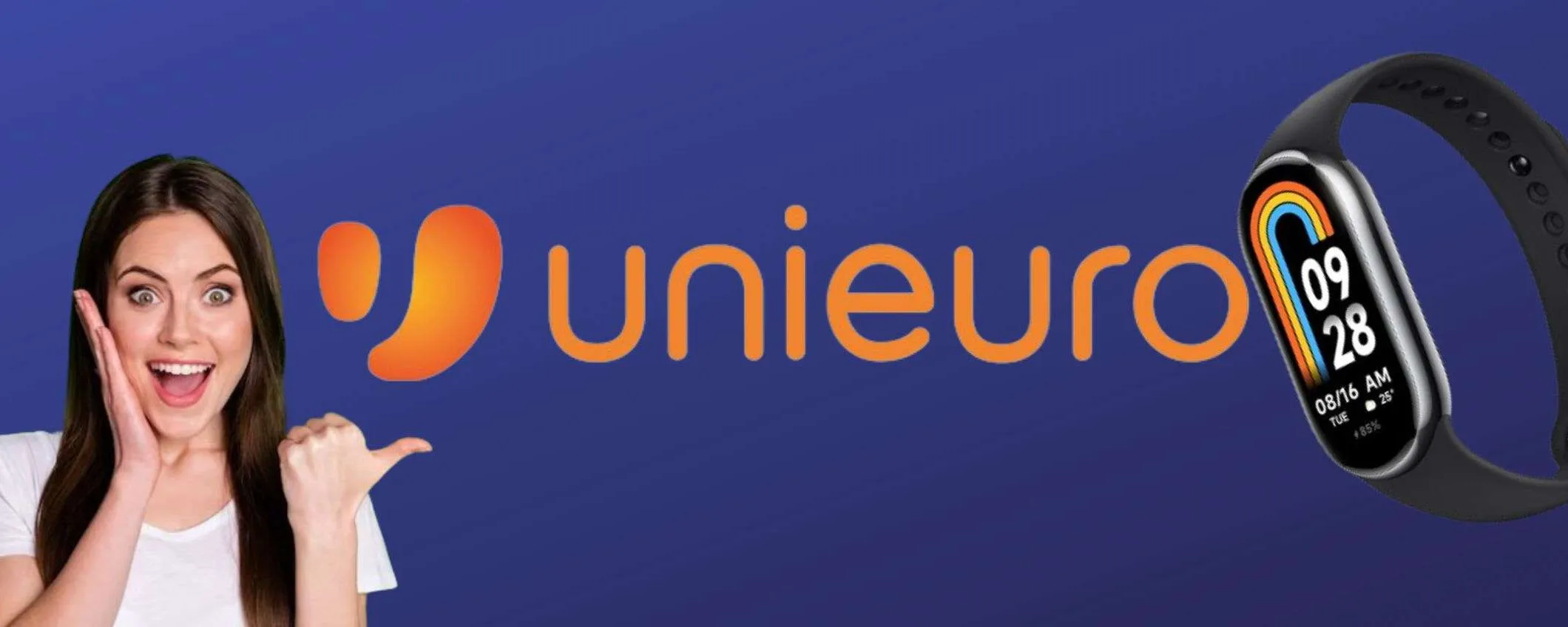 Compra subito lo XIAOMI Mi Band 8 da Unieuro, c'è il FUORITUTTO