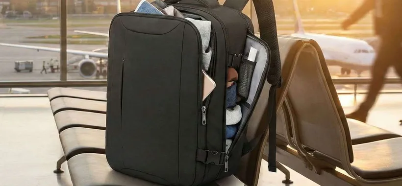 Con questo zaino smetti di pagare costi extra in aereo (16€)