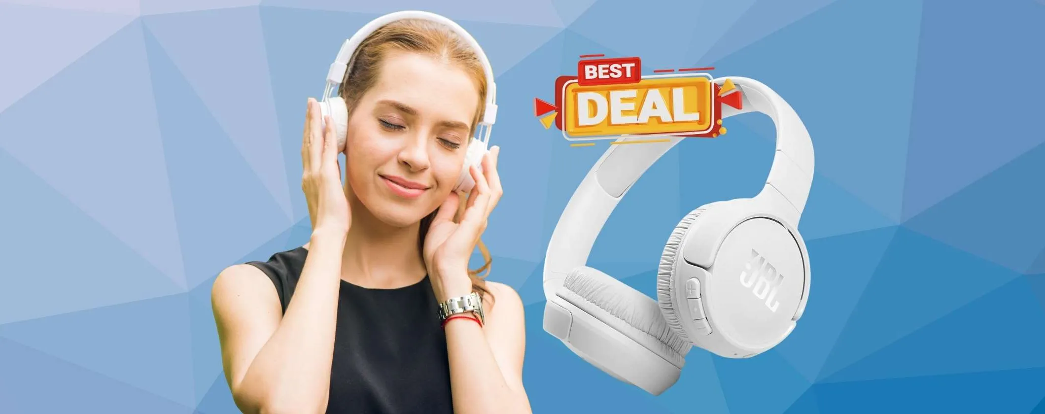 JBL Tune 510 BT: cuffie Bluetooth On-ear meravigliose a prezzo sbalorditivo
