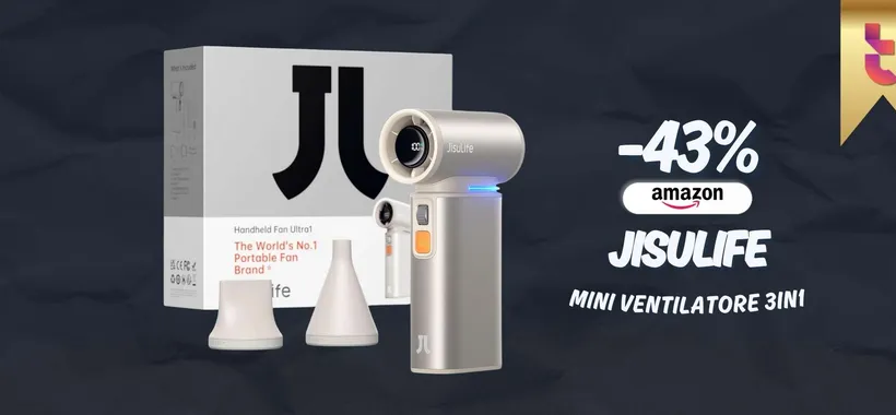 Mini ventilatore portatile è anche mini compressore: EUREKA Amazon