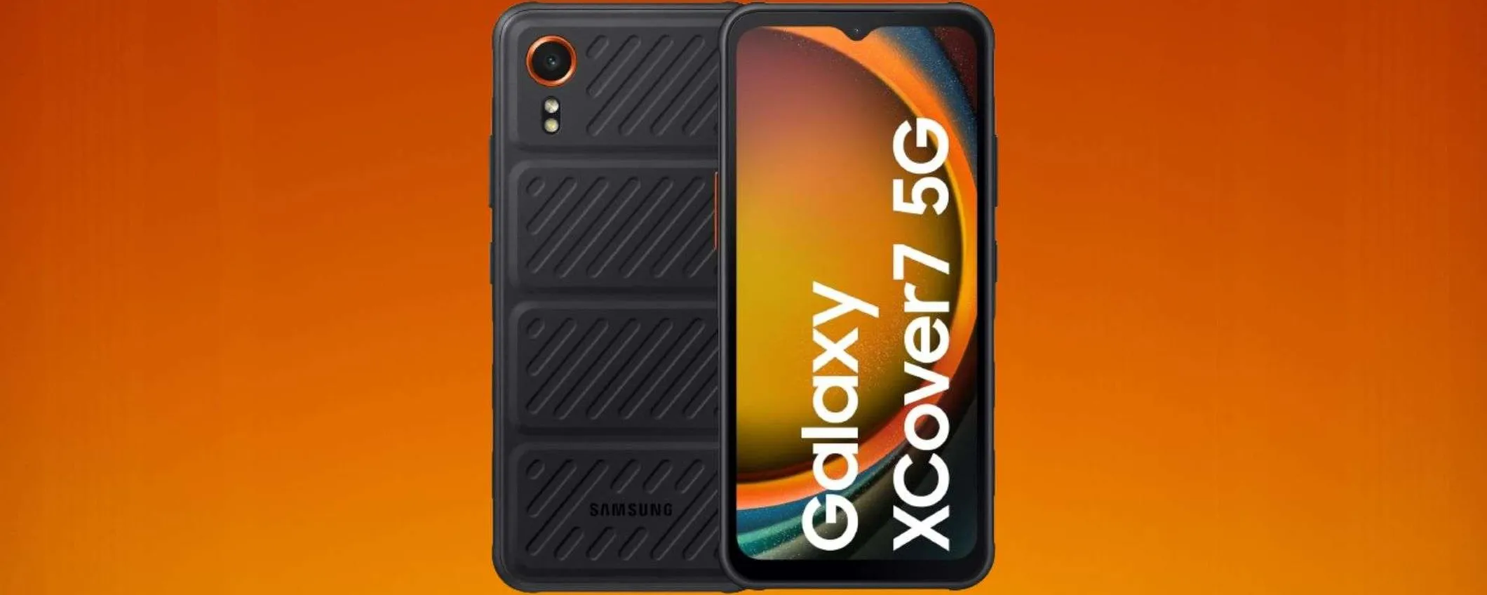 Samsung Galaxy XCover7 in offerta a meno di 250€: indistruttibile e pronto ad ogni sfida