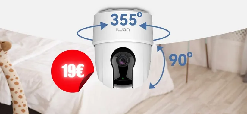 Telecamera WiFi IMOU: con 19€ la tua casa è monitorata e SICURA