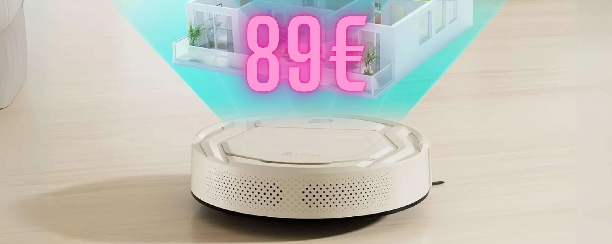 Robot aspirapolvere dal costo irrisorio che non delude: best buy!