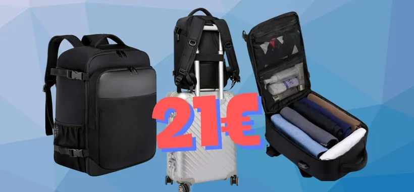 Zaino per Ryanair (40x20x25) e altre compagnie low cost a soli 21€