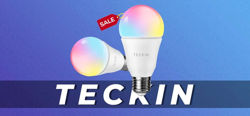 Lampadine Smart TECKIN in offerta con questo coupon