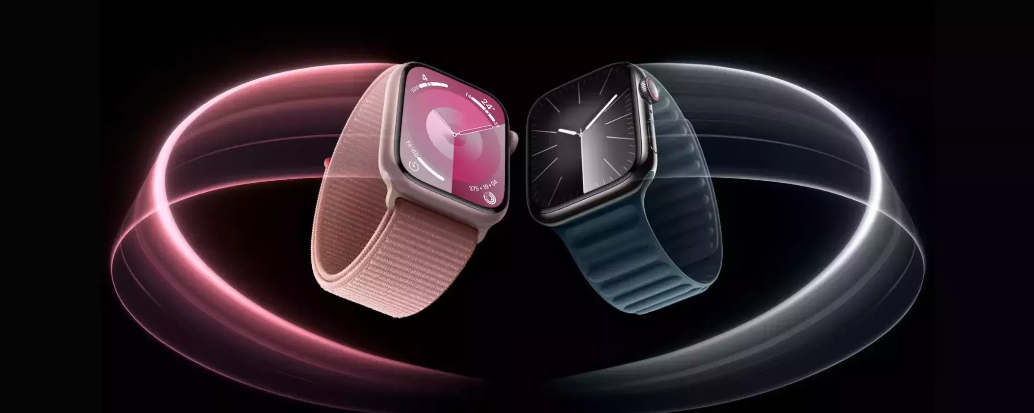 Apple Watch Series 9 (45 mm) rosa a 449€ su Amazon