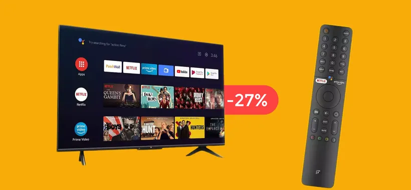 Smart TV 4K Xiaomi: 55 pollici di puro SPETTACOLO, poche unità (-177€)