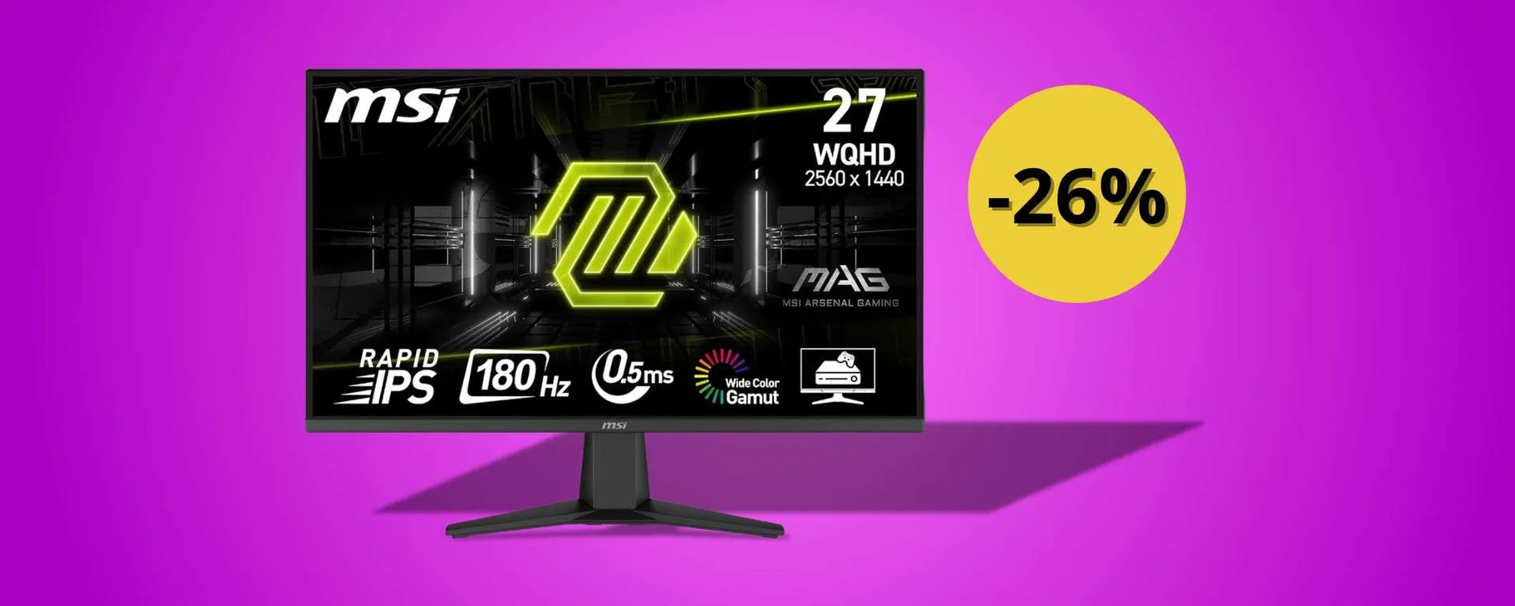 Monitor MSI MAG da 27