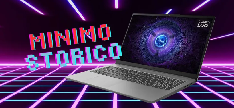 Notebook Gaming Lenovo LOQ con Intel Core i5 e NVIDIA GeForce RTX 4050