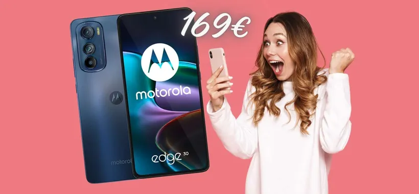 Motorola Edge 30 5G da 256GB su eBay a PREZZO da FAVOLA, solo 169€