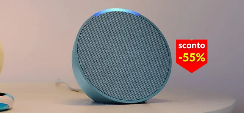 Echo Pop a soli 24€: maxi sconto con le Offerte di Primavera su Amazon