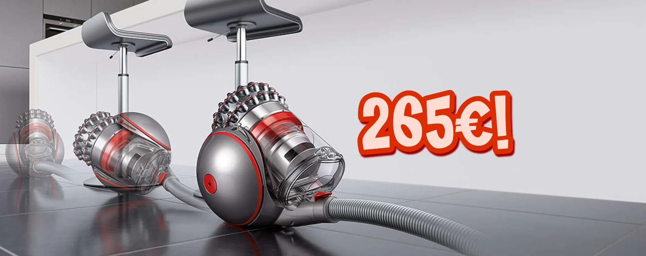 Aspirapolvere Dyson Cinetic Big Ball: il più potente a soli 265€ su eBay