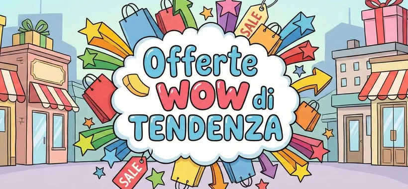 Tutto a partire da 5€: offerte Amazon di tendenza PAZZESCHE a tempo