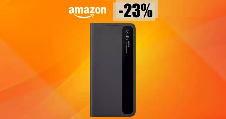 Samsung Galaxy S21 5G: la cover SMART è una MERAVIGLIA, tua a 46€