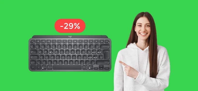 Tastiera Bluetooth Logitech retroilluminata: un piacere per le tue dita (-37€)