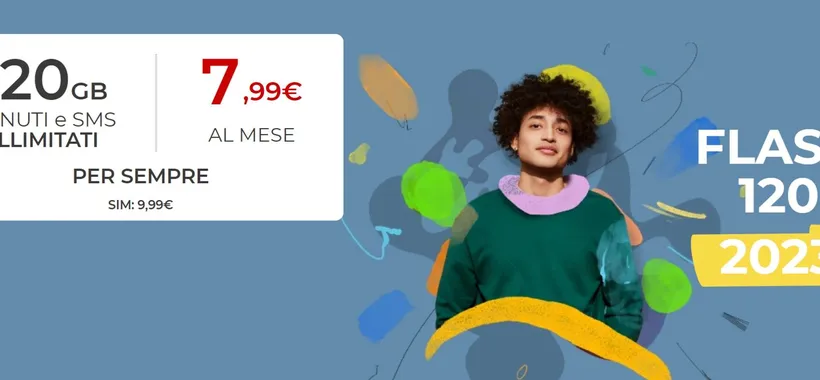 Iliad: 120GB a meno di 8 euro al mese PER SEMPRE