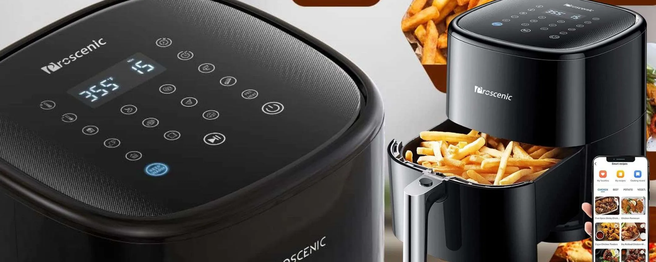 Friggitrice ad aria SMART XL a prezzo SHOCK: liberati ora dai fornelli (79€)