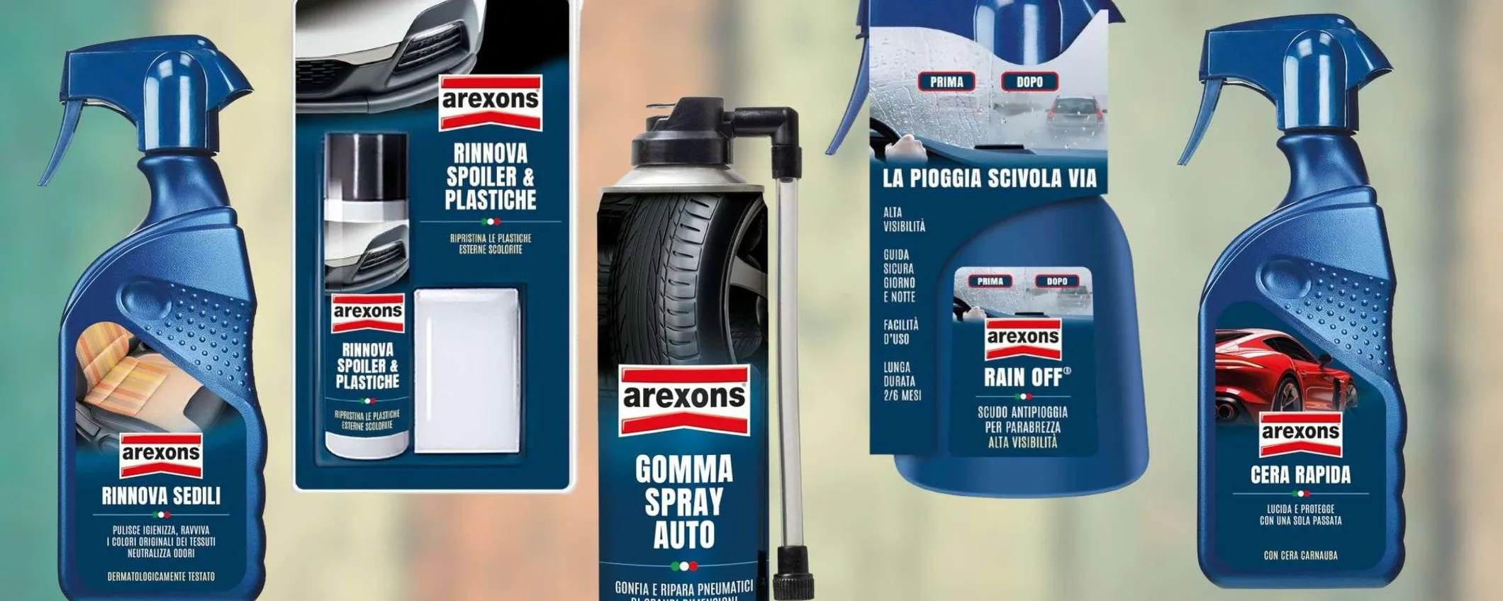 AREXONS: prezzi da rinnovo locale su Amazon, il meglio per l’auto da 6,38€