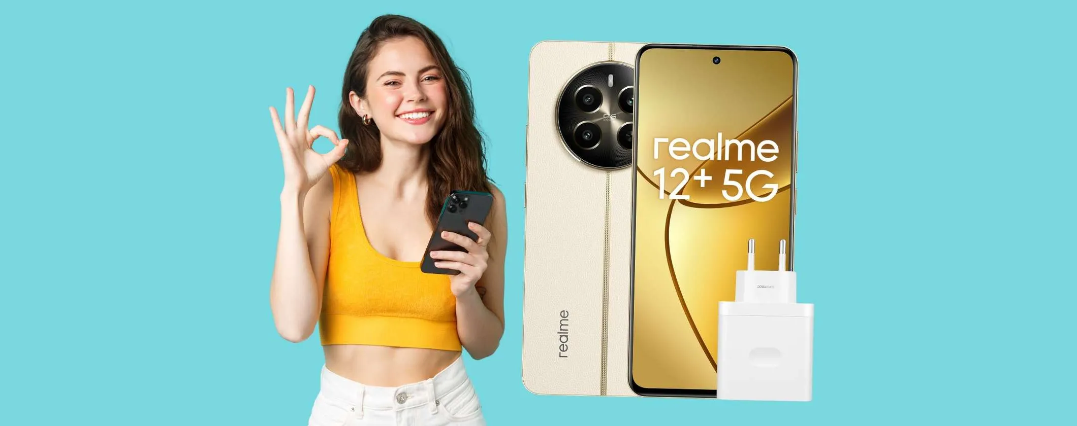 Realme 12+ da 256GB con camera Sony LYT-600 OIS: il migliore per questa fascia