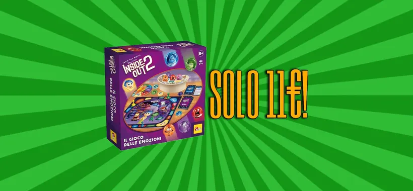 Inside Out 2 il Gioco delle Emozioni a soli 11€ su Amazon (-54%)
