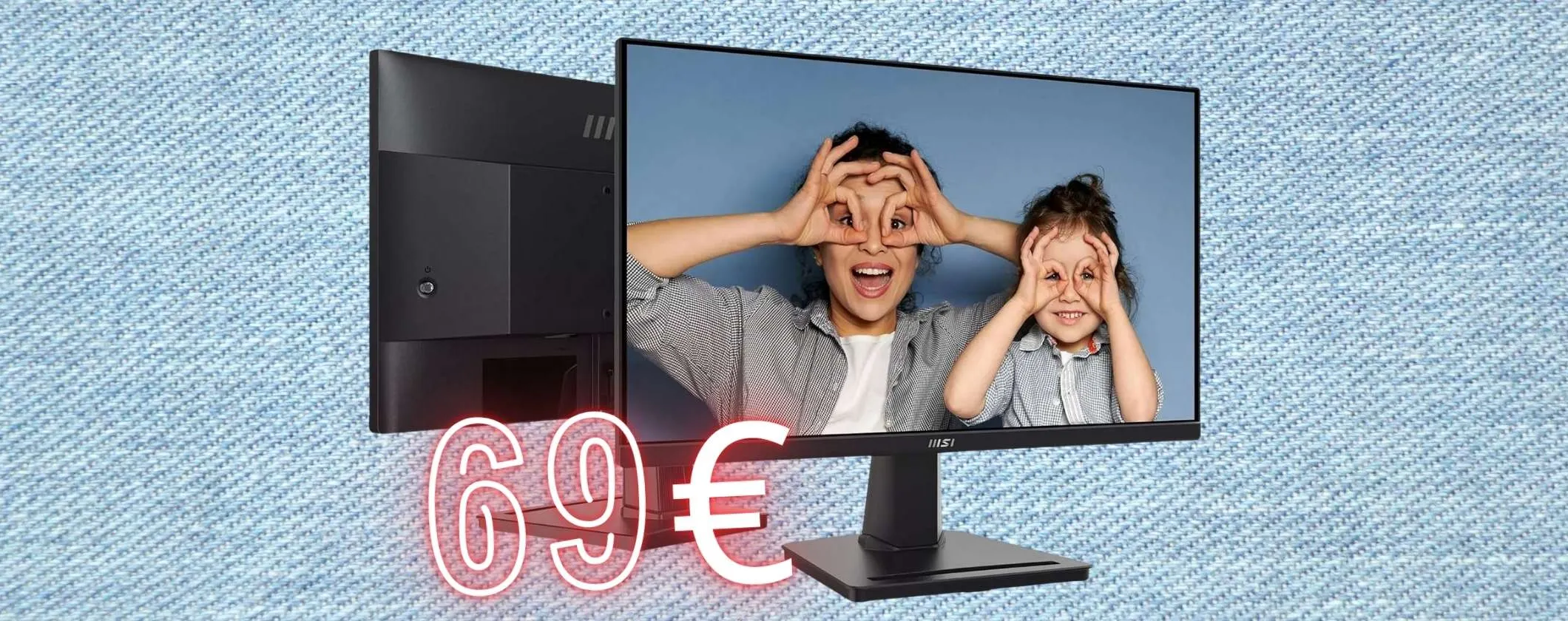 Appena 69€ per il monitor MSI PRO da 22 pollici e 100Hz (offerta outlet Amazon)