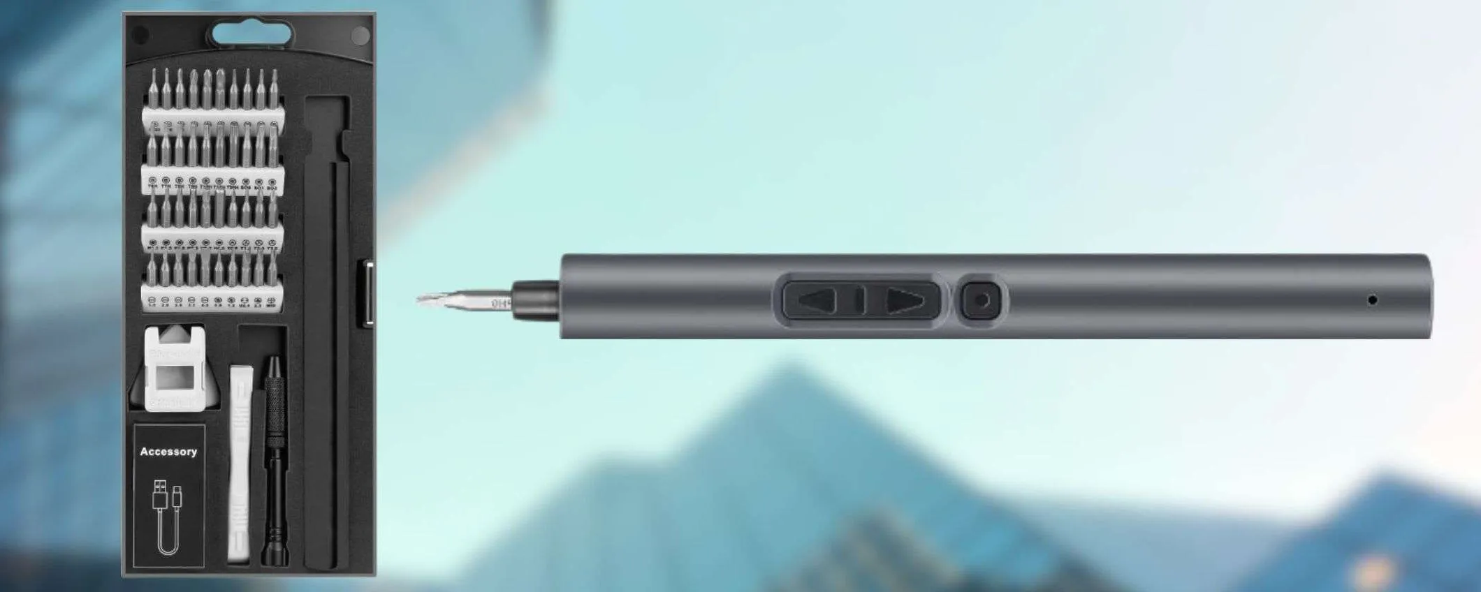 Cacciavite elettrico a prezzo SHOCK: sconto 40% e 52 accessori inclusi (19€)