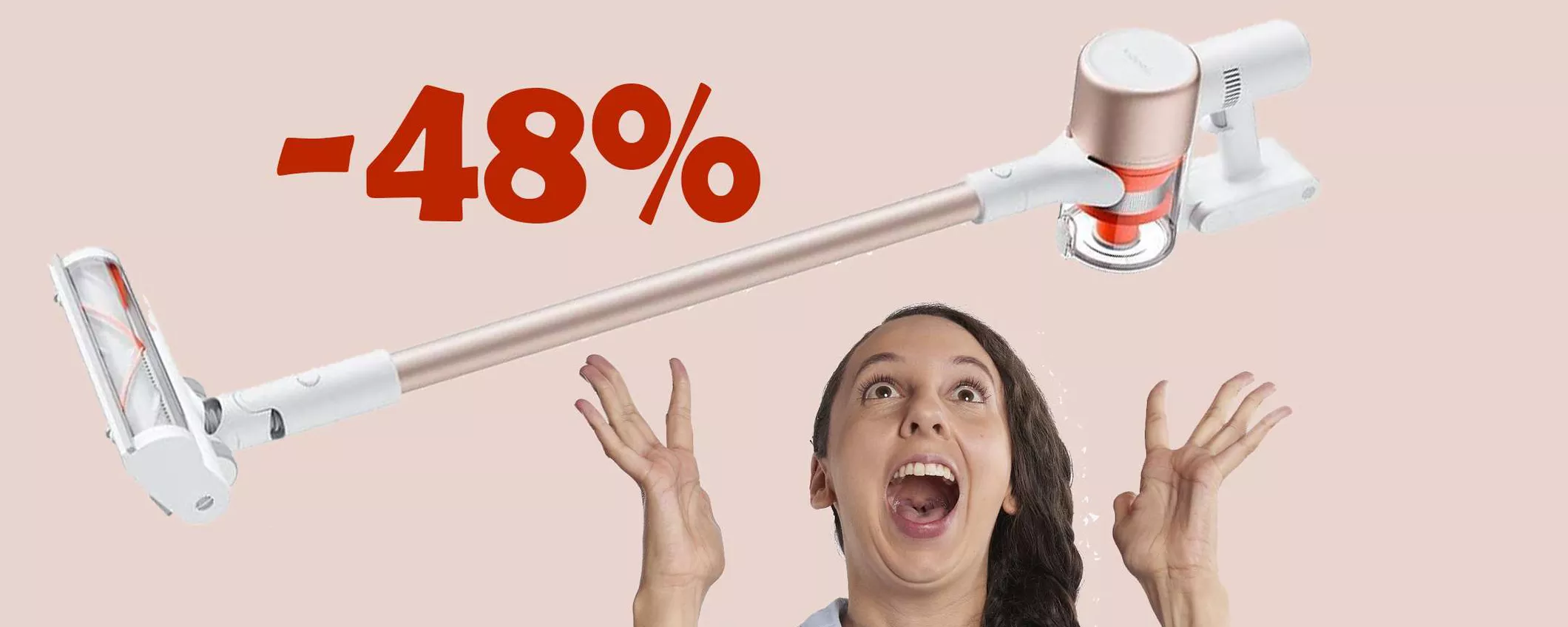 Xiaomi Vacuum Cleaner G9 Plus al prezzo WOW: sconto del 48%