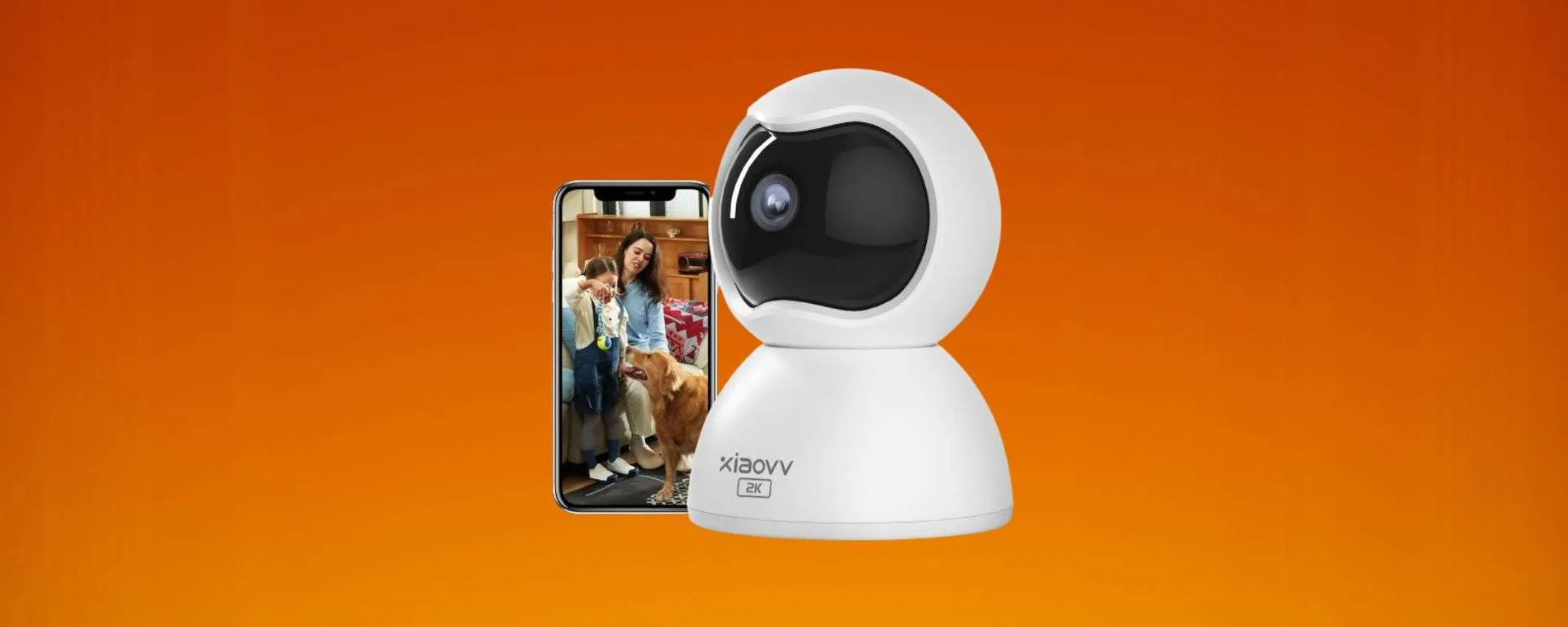 Telecamera di sicurezza in offerta su Amazon: tua a soli 25€