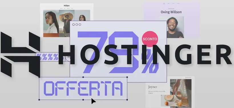 Hostinger realizza i tuoi progetti online: piani fino al 79% di sconto