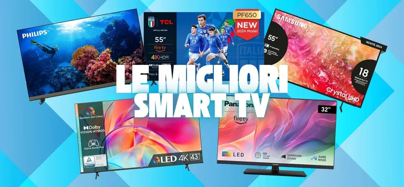 Il valzer degli sconti su Amazon ti porta 5 Smart TV a prezzi sconvolgenti