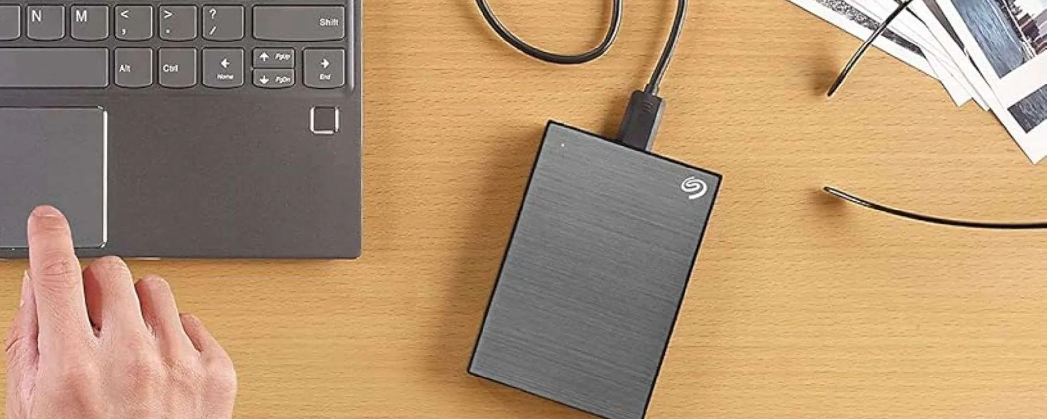 Seagate One Touch 5 TB: affidabilità e sicurezza in offerta su Amazon