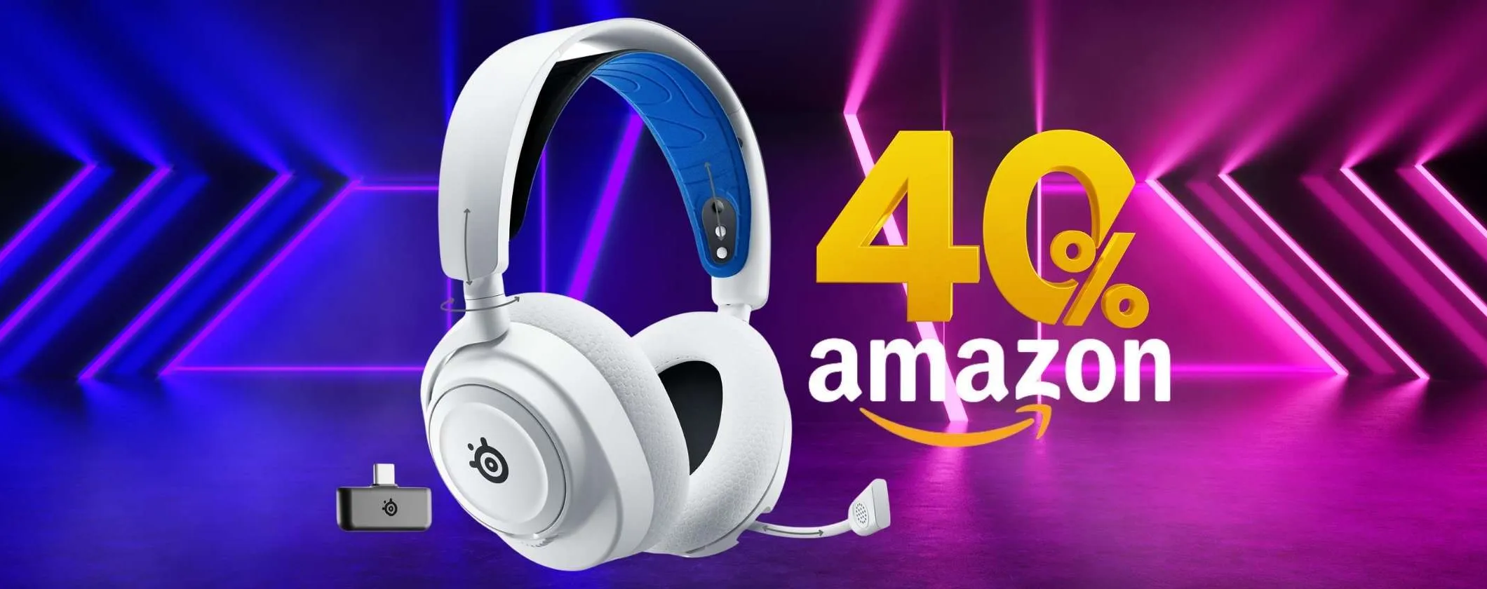 Diventa il re dei videogame con le cuffie wireless SteelSeries Arctis Nova 7P