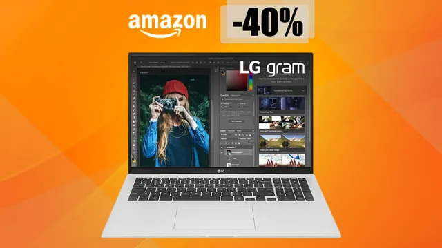 LG Gram 17 con chip i7, potentissimo e scontatissimo su Amazon (-40%)