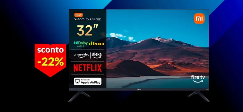 Smart TV Xiaomi a soli 139€: è l'occasione del giorno su Amazon